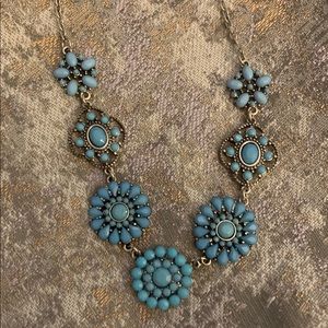 Jewelry - Blue Floral Necklace Jewelry - Blue Floral Necklace